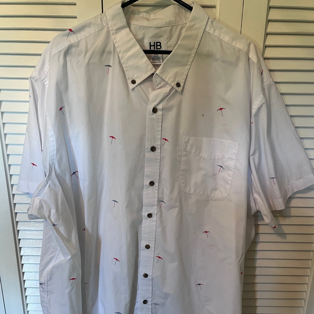 Men’s 3XL Harbor Bay Short Sleeve Buttondown